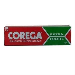 Corega Ultra Crema Extra Fuerte Adhesivo Prótesis Dental, 75ml