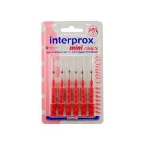 Interprox Cepillos interproximales Mini Cónico, 6Ud