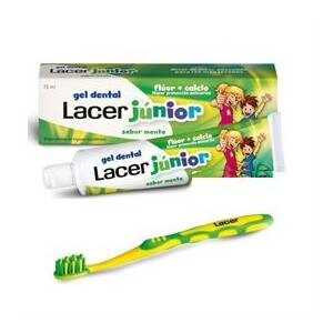 Lacer Junior Gel Dental Menta, 75ml