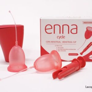 Enna Cycle copa menstrual con aplicador talla S