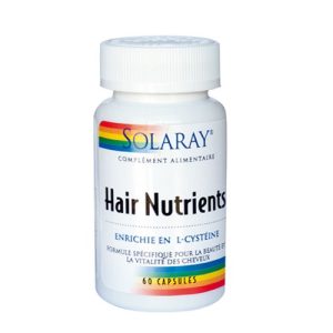 Nutrients Hair Solaray 120 cápsulas