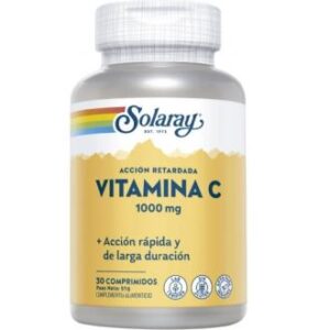 Vitamina C 1000 mg Solaray 100 Comprimidos