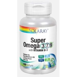 Super Omega 3-7-9 Solaray, 120 perlas