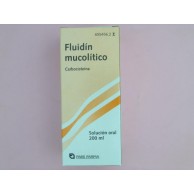 Fluidin Mucolitico 50 Mg/Ml Solucion Oral 1 Frasco 200 Ml