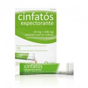 Cinfatos Expectorante 10/100 Mg 18 Sobres Solucion Oral