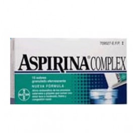 Aspirina Complex 10 Sobres Granulado Efervescente