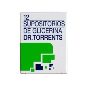 Supositorios Glicerina Dr Torrents Adultos 3.27 G 12 Supositorios