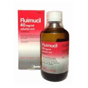 Fluimucil 40 Mg/Ml Solucion Oral 200 Ml