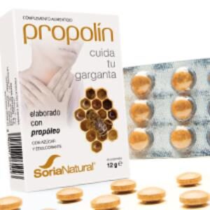 Propolin 48 comprimidos Chupar 250mg Soria Natural