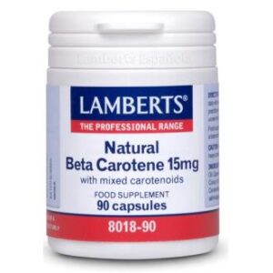 Lamberts BETA CAROTENO NATURAL 15 mg 90 cap.