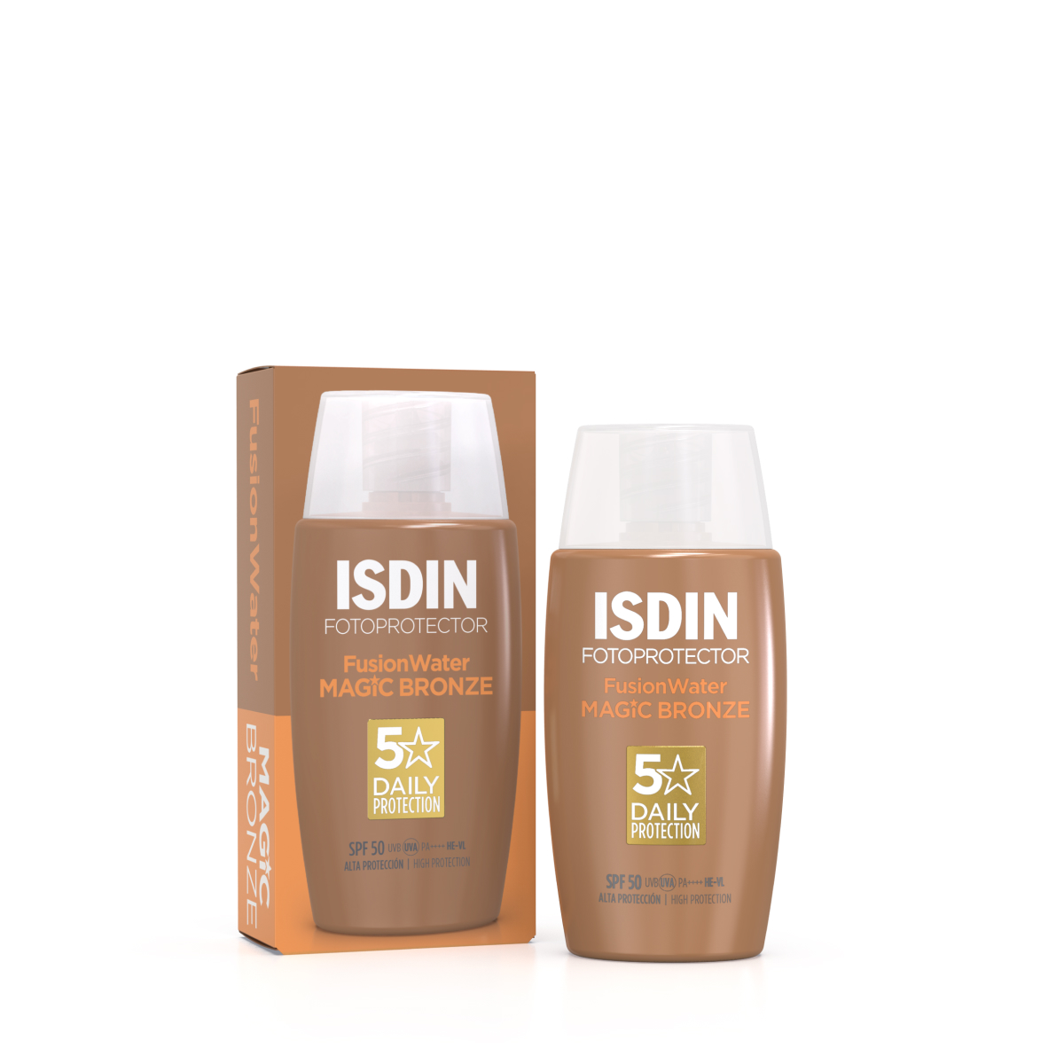 Isdin Fusion Water Magic Color Brown 50ml