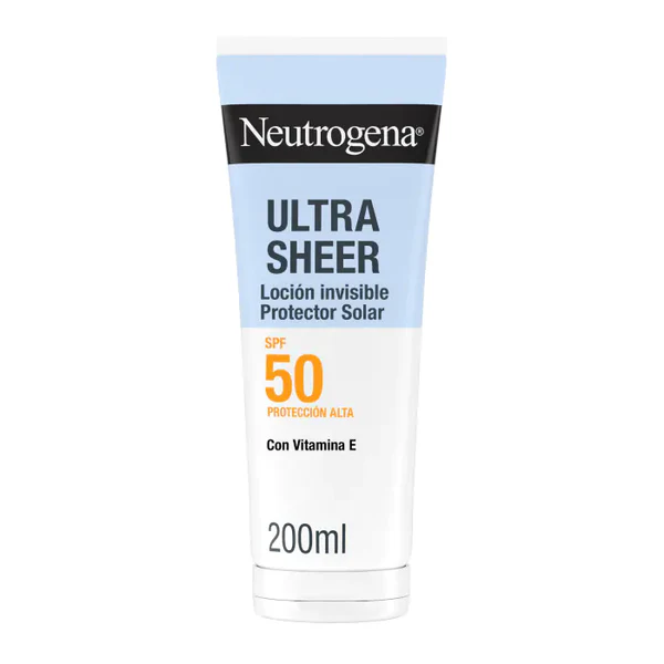 Neutrogena Ultra Sheer Protector Solar Corporal Invisible SPF 50 200ml
