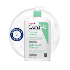 Cerave Gel Limpiador Espumoso Piel Normal Gras 1000ml