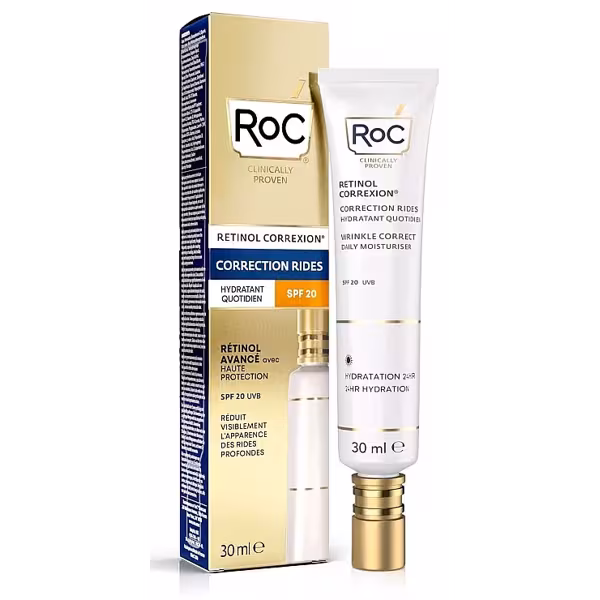 RoC Retinol Correxion Wrinkle Correct Spf 30 + Regalo Contorno de Ojos