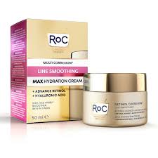 RoC Retinol Correxion Linea Smoothing Crema Hidratación Máxima 50ml