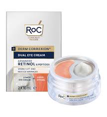 RoC Crema Contorno Ojos Doble Acción 2x10 ml
